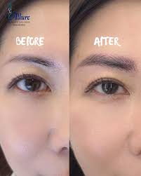 Check out Blogger, Casey Ong's recent review:  http://www.shinedivas.blogspot.sg/2016/02/allure-beautys-eyebrow-embroidery.html  Save more unnecessary time spent
