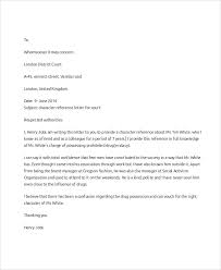 Free printable recommendation letter to a judge before sentencing : Character Letter For Court Sample Letter