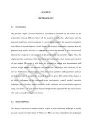 The theorical design and framework respectively. Methodology Research Proposal Computer Science