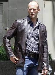 Fast And Furious 7 Jason Statham Brown Leather Coat Celebrities Leather Jacket Leather Jacket Men Celebrity Jackets