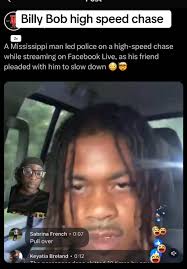 Missipi Man Stream High Speed Chase