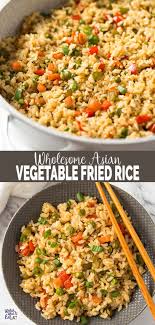 Learn How To Make Healthy Fried Brown Rice With Fresh Vegetables A Simple Delicious And Wholesom Healthy Rice Recipes Healthy Fried Rice Vegetable Fried Rice