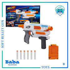 Blaster realistic toy gun cosplay pistol same size colt 1911 mauser 10 bullets. Nerf Gun Modulus Mediator Blaster Original Hasbro New Shopee Indonesia