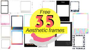 I am pretty sure you must be drooling over the pictures posted by the creators these days which are edited with picsart. 35 Free Aesthetic Frames For Instagram Post And Stories Transparent Png Garimashares By Garima Bhaskar Medium