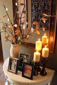 Two chairs flanking a round pedestal table or an octagonal one create a useful space within a larger room. Cardstock Paper Leaves So Cute Great For Entry Decor Home Decor Beautiful Decor