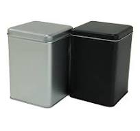 16 oz Square Tin (no hinge)-3000-016-