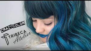 Best blue hair color | hairstyle for men 2018 | best hair colors | dying blue hair | blue hair highlights | perfect blue hair | crazy color | manic panic | m. Blue Jade Tutorial Youtube