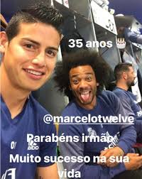 Stars congratulate birthday boy Marcelo