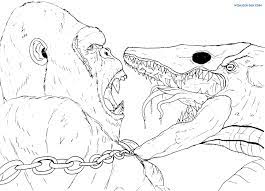 The spruce / ashley deleon nicole these free pumpkin coloring pages will be sna. King Kong Coloring Pages Print And Color