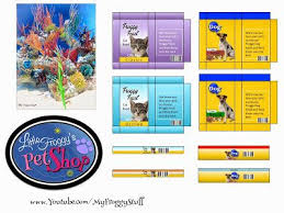 Among the most popular printable worksheets is the alphabet graph. How To Make A Doll Littlest Pet Shop Plus Free Printables My Froggy Stuff Pet Shop Littlest Pet Shop
