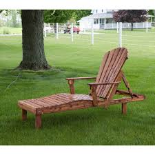 Cedar Adirondack Chaise Lounge Outdoor Chairs Outdoor Chaise Outdoor Chaise Lounge