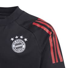 Mens bayern munich jacket + pants. Bayern Munich Kids Black Training T Shirt 2020 21 Official Adidas
