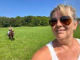 Some of the dogs enjoying a morning gallop☀️