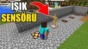 Otomatik Isik Sensoru Nasil Yapilir Komut Blogu Sistemi Minecraft 1 2 Mcpe Youtube