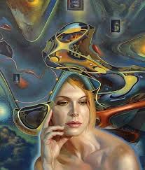 Although Gil Bruvel S Work Resists Classification The Artist Himself Refers To His Style As Visionary His Luminous Meticu Art Art Academy Australian Artists