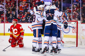 Connor mcdavid picked up a rebound in the slot and fired it over to leon draisaitl who buried his 47th goal and 100th. Game Preview Edmonton Oilers Vs Calgary Flames The Copper Blue