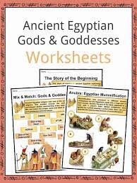 Perfect for creating letter paper stationery, fliers, newsletters, notices, and signs. Ancient Egyptian Gods Goddesses Facts Worksheets For Kids