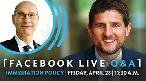 Hamilton College President David Wippman and Ben Casper Sanchez, director  of the Center for New Americans at the University of Minnesota Law School,  discussed U.S. immigration policy.