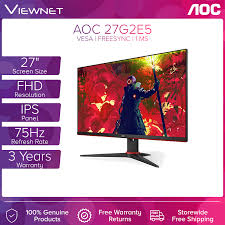 There's also a 24 version model 24g2e5 which is almost identical. Aoc Computers Monitors With Best Online Price In Malaysia