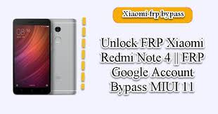 Kur taip pat kranas redmi note 4, frp & mi account remove by miracle 2.82 . Unlock Frp Xiaomi Redmi Note 4 Frp Google Account Bypass Miui 11