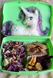 my little pony fim rarity bento food humor bento box bento