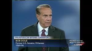 Bob dole announced thursday morning that he has been diagnosed with stage 4 lung cancer. Senator Bob Dole 1996 Presidential Nomination Acceptance Speech C Span Org
