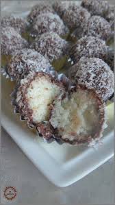 Bouchees Coco Et Lait Concentre Halawiyat Maghribiya Recette Gateau Sans Cuisson Gateau Sans Cuisson Recette Makrout