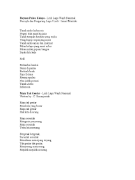 Maybe you would like to learn more about one of these? Lagu Lagu Wajib Nasional Pdf
