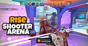 New Apk Rise Shooter Arena Mod Apk 1 5 6 Unlimited Ammo No Reload Updated Modded Apkdone Arena Shooters Have Fun