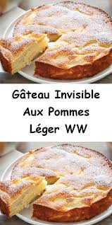 Gateau Invisible Aux Pommes Leger Ww Gateau Invisible Aux Pommes Gateau Leger Aux Pommes Recette Gateau Light
