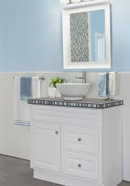 Rondec allows for the color coordination with tile and grout; Blue Lagoon Schluter Com