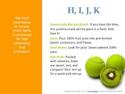Here's a list to find out. Healthy Snack Ideas For Kids And Teams