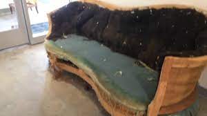 Sewing machine and serger (optional) if you're making cushion covers. Thrift Shopping 101 Is This Vintage Sofa Worth Reupholstering Youtube