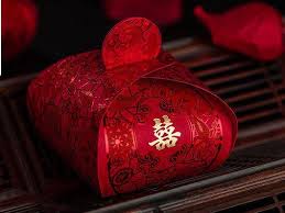 100 X Wedding Favor Box Double Happiness With Floral Pattern Large Chinese Wedding Wedding Favor Boxes Wedding Gift Favors Double Happiness