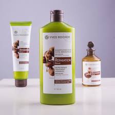 Yves rocher serum vegetal perfecting toning lotion for all skin types, 200ml. Yves Rocher Repair Shampoo Conditioner Hair Oil Miss Prettiness