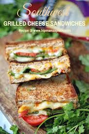 southwest grilled cheese sandwiches