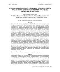 Kritik sastra novel hujan 8 desember 2020 19:48 diperbarui: Pdf Seksualitas Perempuan Bali Dalam Hegemoni Kasta Kajian Kritik Sastra Feminis Pada Dua Novel Karangan Oka Rusmini