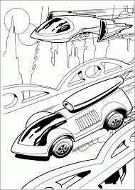 Gambar Mewarnai Mobil Hot Wheels Paimin Gambar