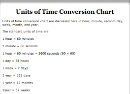 74 qualified conversion chart hours to seconds