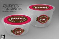 01 Clear Container Packaging Mockups Plastic Food Containers Free Packaging Mockup Packaging Mockup