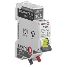 Disjoncteur Phase Neutre Lexman 10 A
