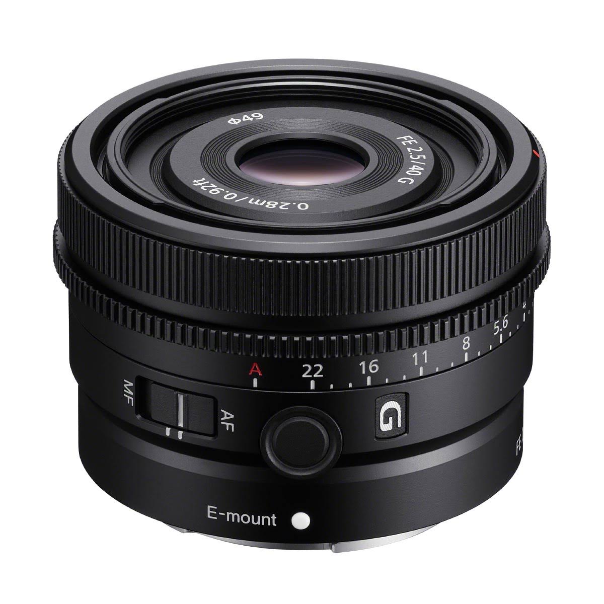 Sony FE 40mm f/2.5 G Lens
