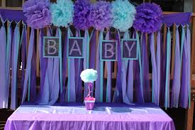 Purple Turquoise Baby Girl Shower Turquoise Baby Showers Baby Shower Purple Baby Shower Princess