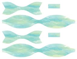 Lazo De Papel Verde Agua Lazos Manualidades Lazo Verde