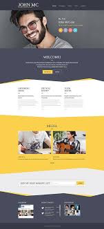 Template 58740 Ensegna Themes Portfolio Website Design Portfolio Web Design Personal Website Design