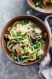 Healthy Ramen Zoodles Recipe Zoodle Recipes Healthy Ramen Spiralizer Recipes
