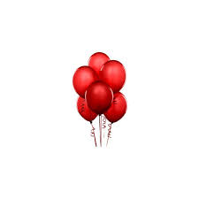 1 Balloon Red Png Aesthetic Objects Red Aesthetic Balloons