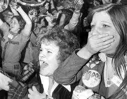 Rollermania kicked off around 1973. Screaming Bay City Rollers Fans At Newcastle City Hall May 7 1975 Flashbak