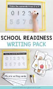 School Readiness Writing Pack Little Lifelong Learners Pre Writing Activities School Readiness Activities School Readiness