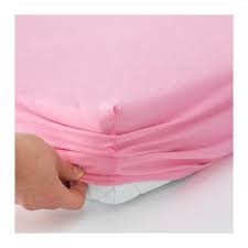 Ikea Us Furniture And Home Furnishings Fitted Sheet Pink Bedding Ikea Baby